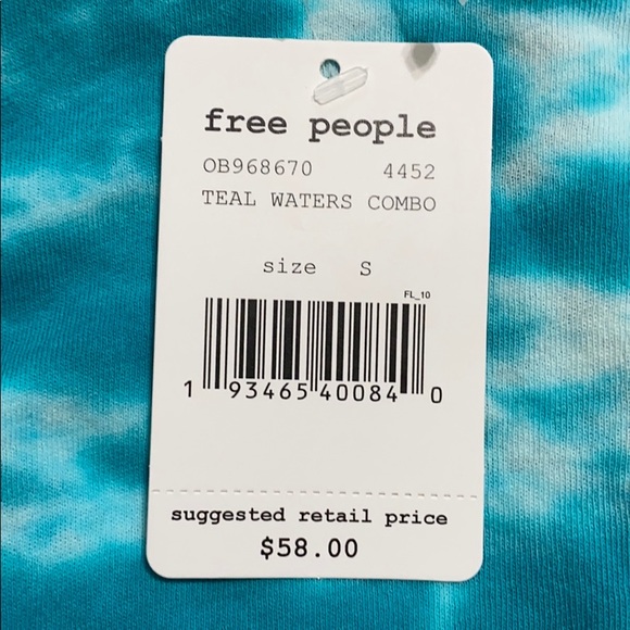 Free People tank top size small NWT - Picture 6 of 6